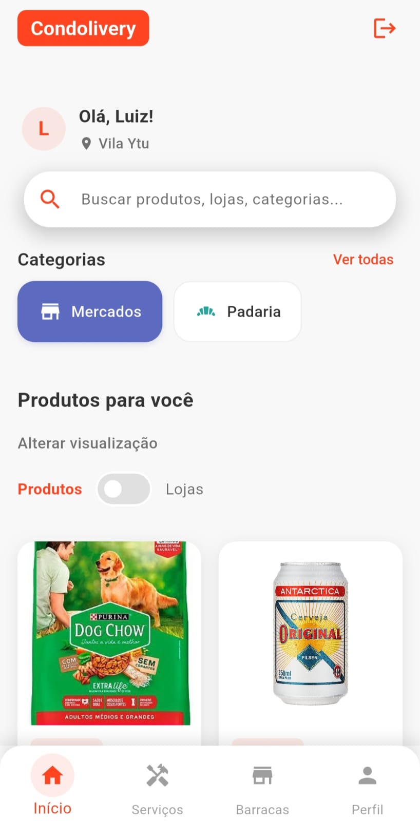 Imagem do App