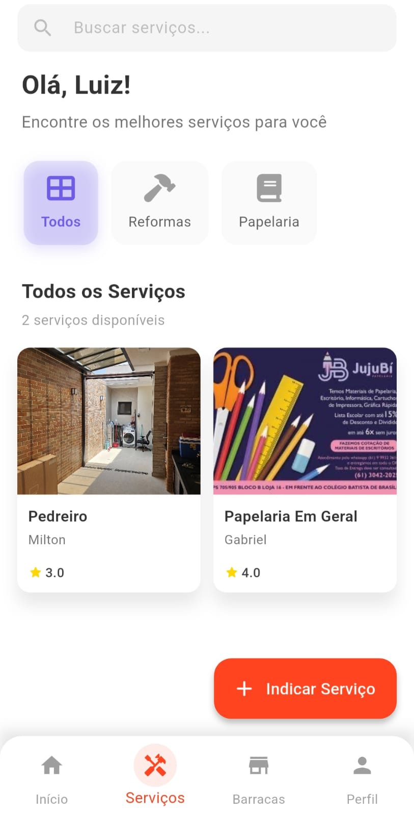 Imagem do App